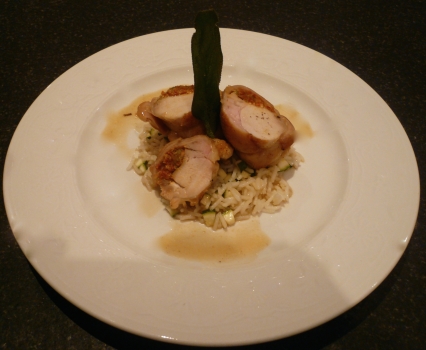 Râble de lapin à la sauge